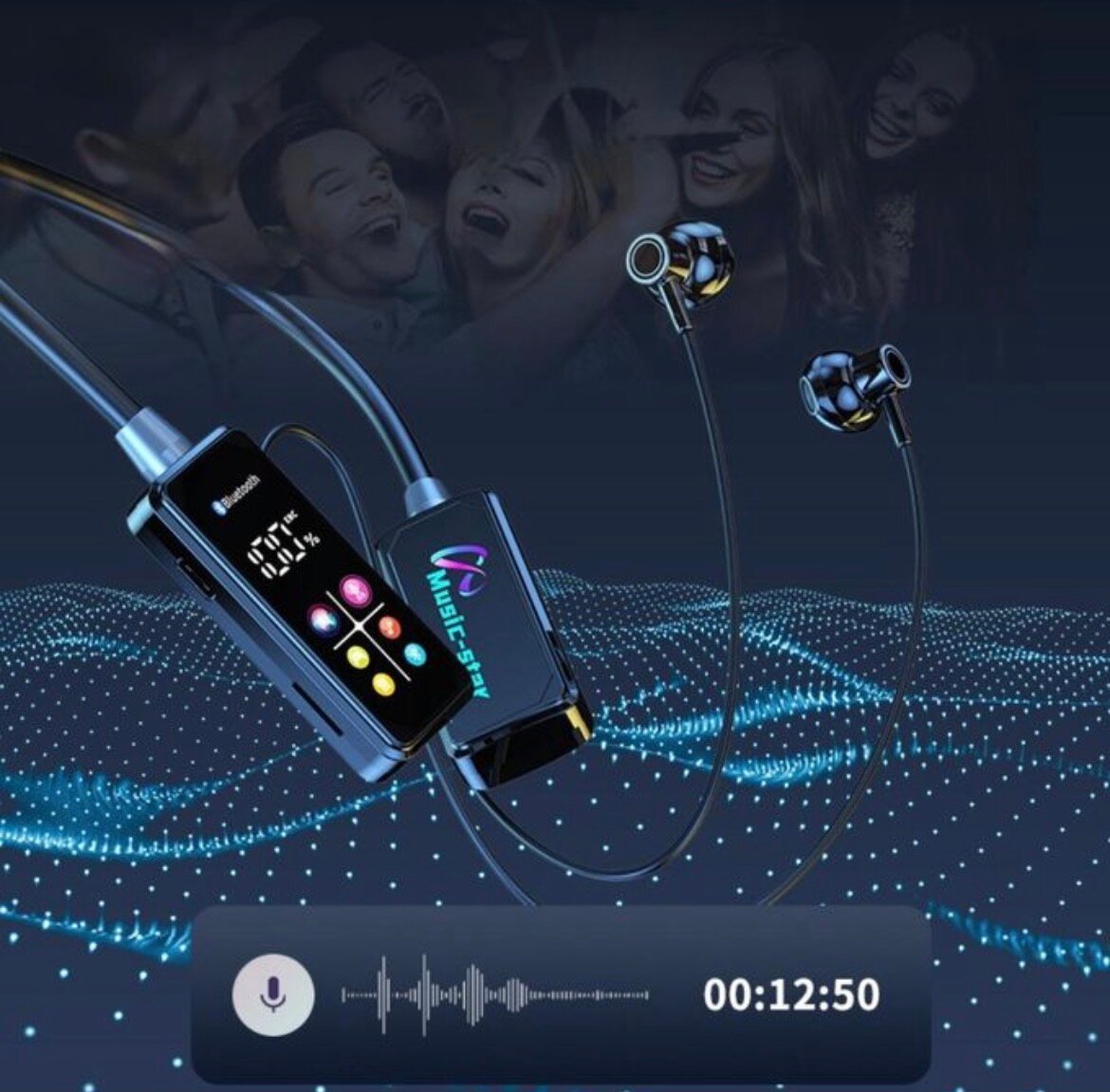 Écouteurs Bluetooth HiFi