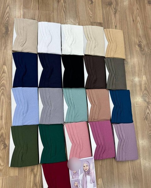 Hijab en Jersey  Élégant