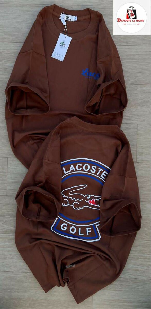 T-shirts Golf Lacoste Homme