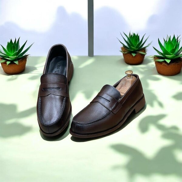 Mocassins en cuir élégants