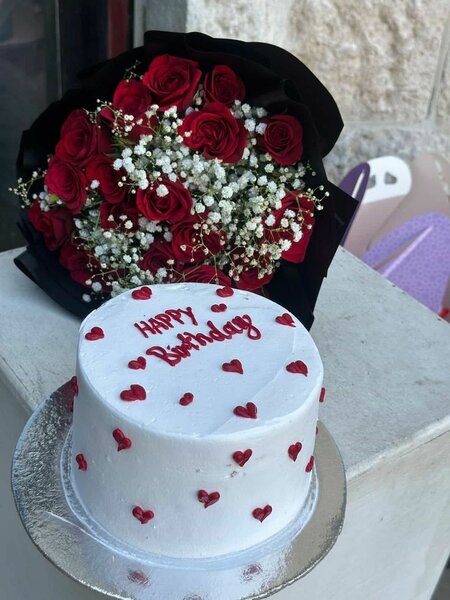 Flower bouquet combo