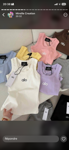 Débardeur sport alo