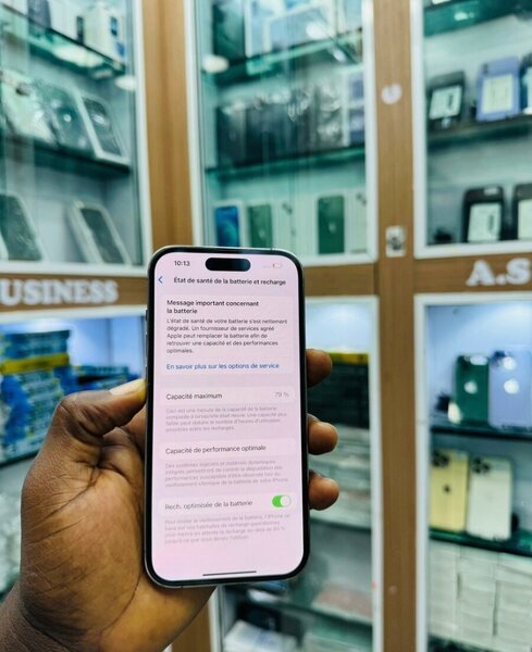 Smartphone dernier modèle