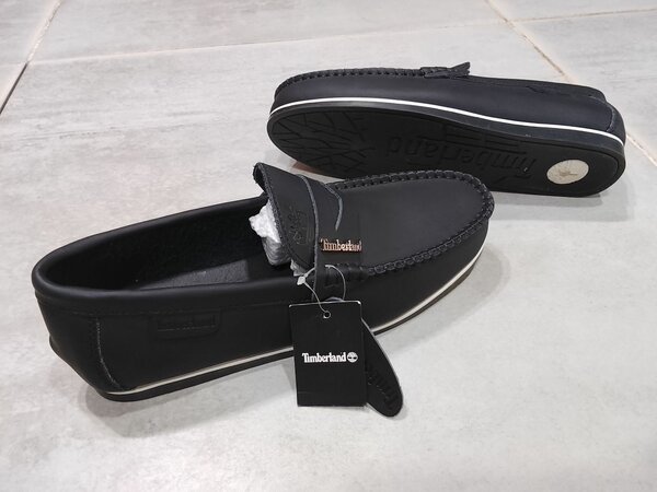 Mocassins noirs Timberland homme