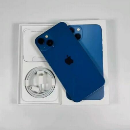 iPhone bleu dernier modèle