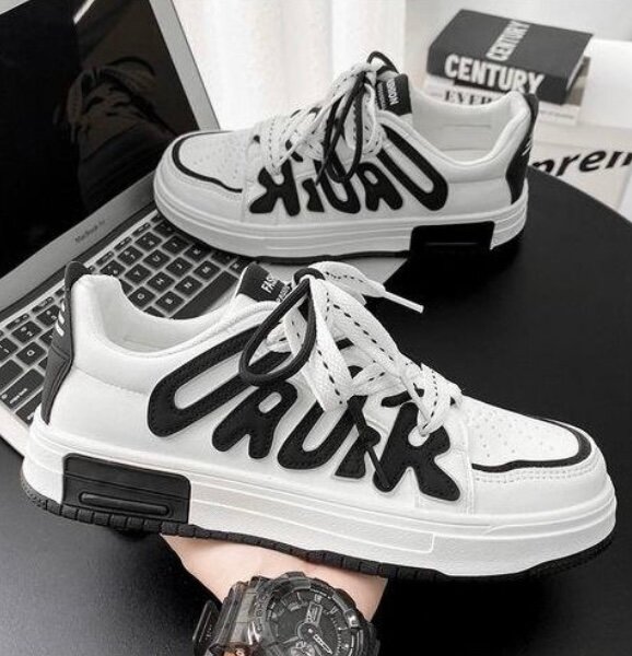 Baskets blanches urbaines