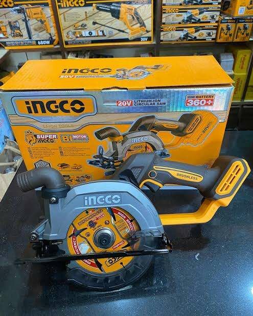 Scie Circulaire Sans Fil Ingco 20V