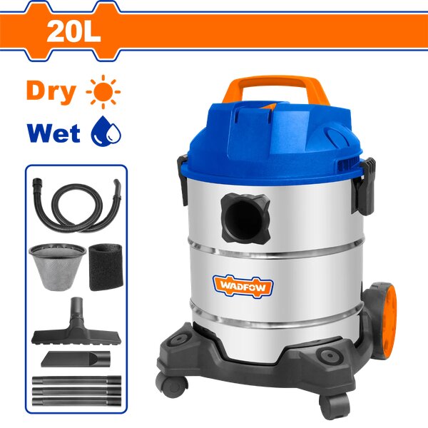 Aspirateur industriel sec humide 20L