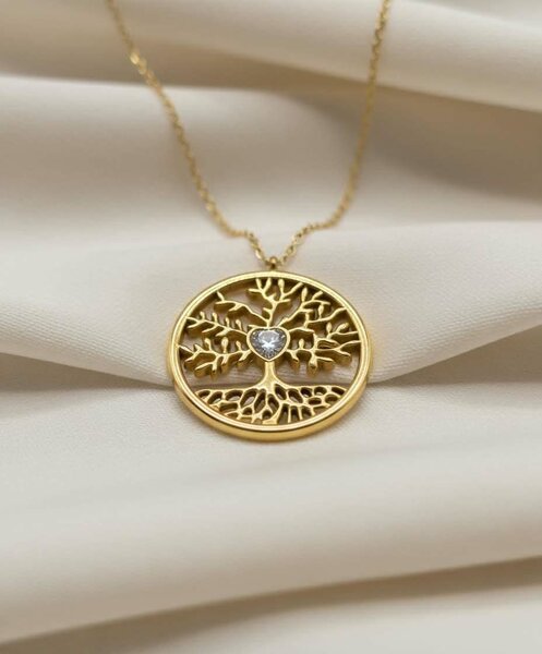 Pendentif Arbre de Vie Or