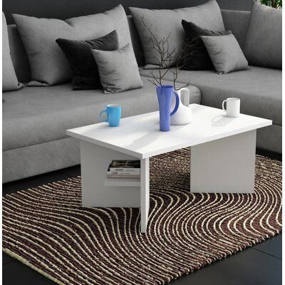 Table basse moderne blanche