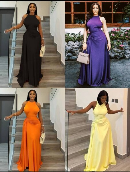 Robe longue élégante femme