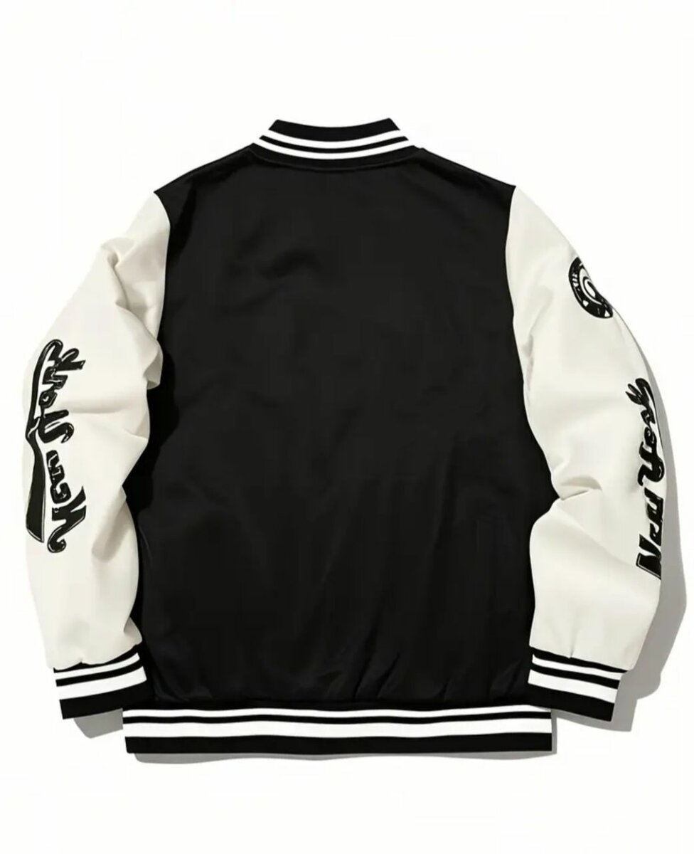 Blouson varsity brodé homme