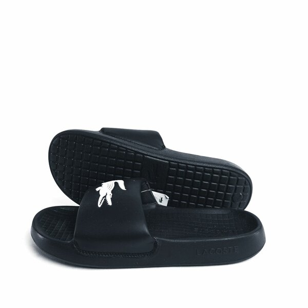 Lacoste Slides Homme Noir