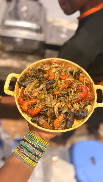 Sauté de fruits de mer épicé