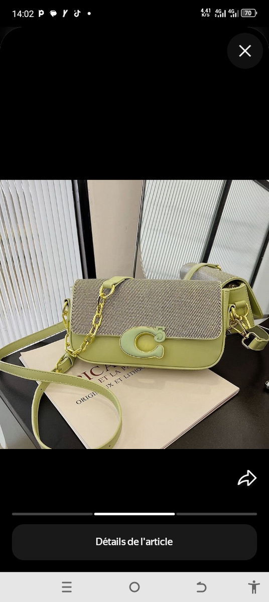 Sac à bandoulière chic