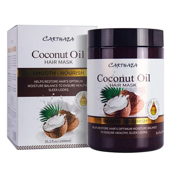 Masque Cheveux Huile Coco 1kg