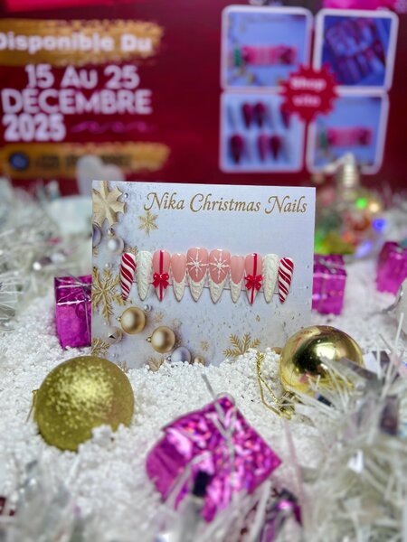 Ongles de Noël Festifs