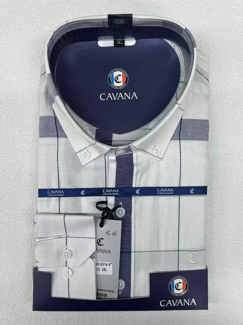 Chemise rayée pour homme Cavana