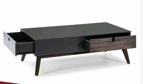 Table basse moderne avec tiroirs