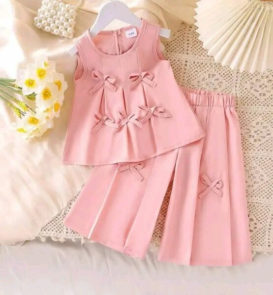 Ensemble Enfant Rose Élégant