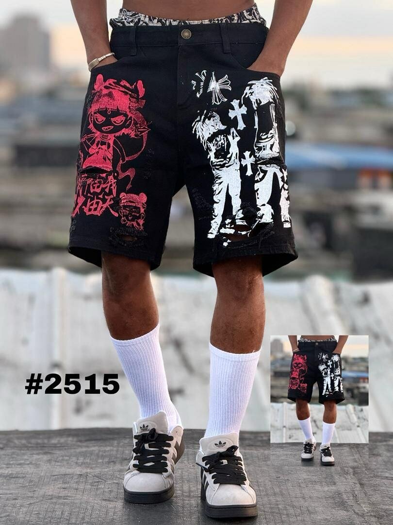 Shorts d'été avec imprimés tendance