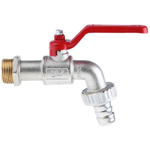 25" Outdoor Brass Water Faucet