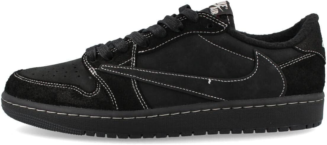 Baskets noires en cuir stylées