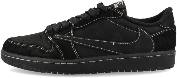 Baskets noires en cuir stylées