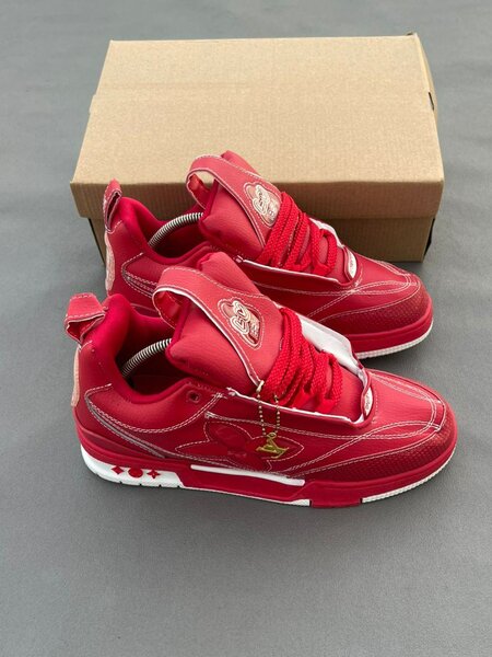 Baskets rouges tendance