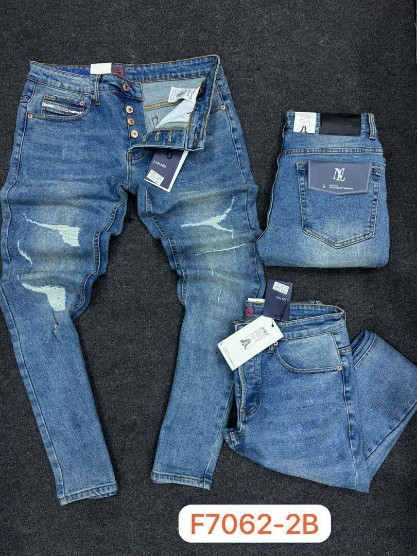 Jean skinny déchiré tendance