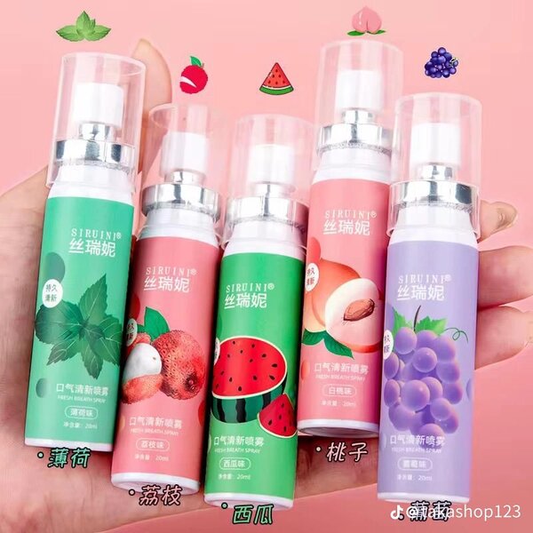 Spray buccal fruité aromatique