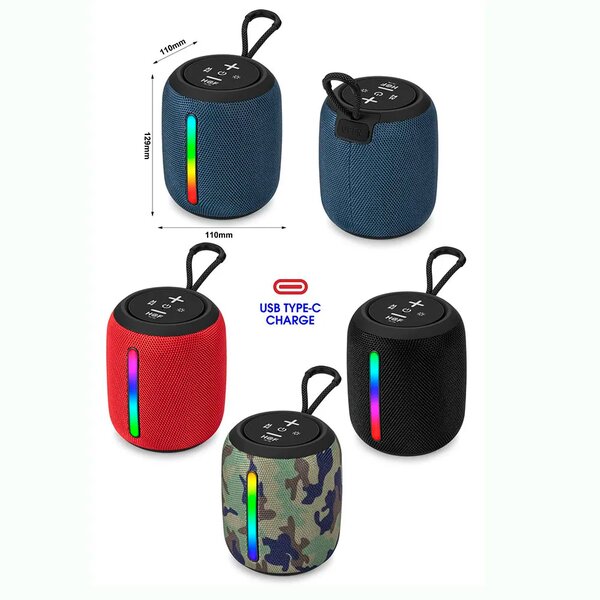 Enceinte Bluetooth Portable LED