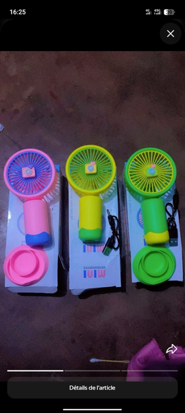 Mini Ventilateur Portable USB