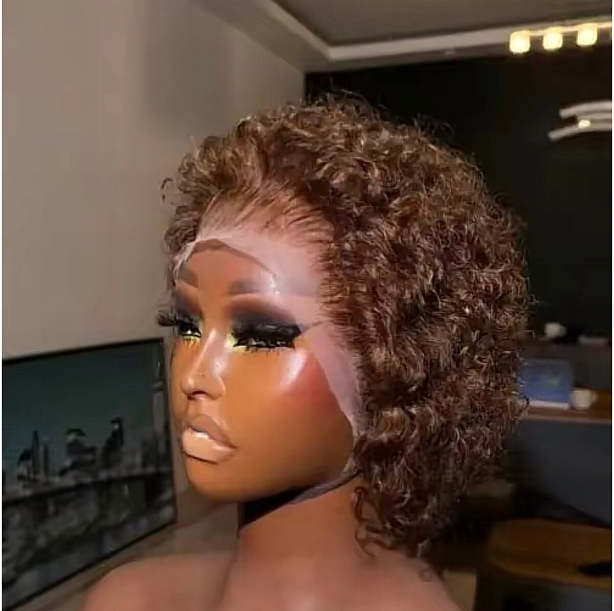 Perruque pico frontale t