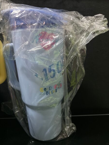 Gourde 3 en 1 bleu ciel