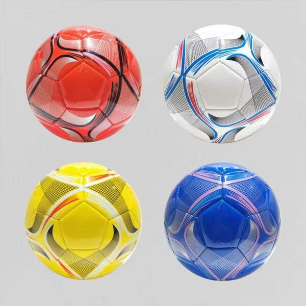 Ballon de football coloré
