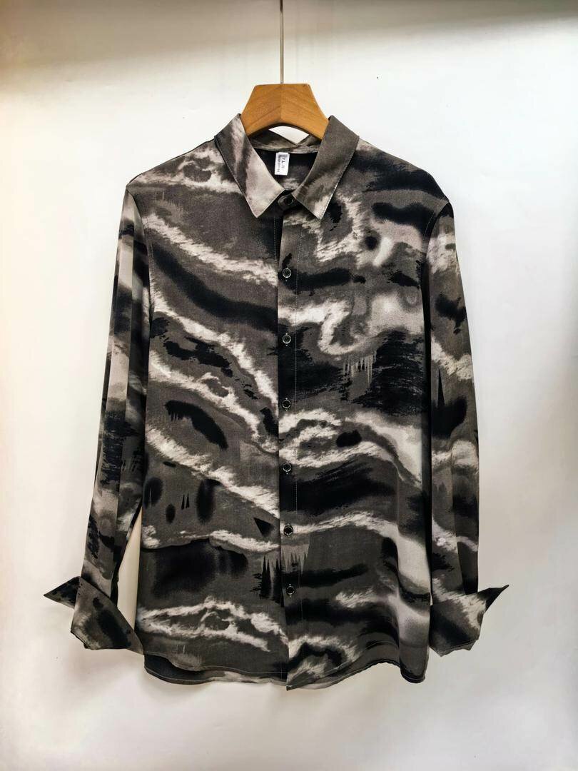 Chemise Homme Imprimé Abstrait