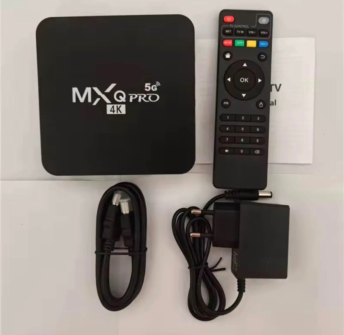 Box TV Android 4K MXQ Pro