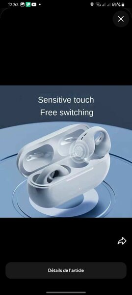 Écouteurs Sans Fil Tactiles