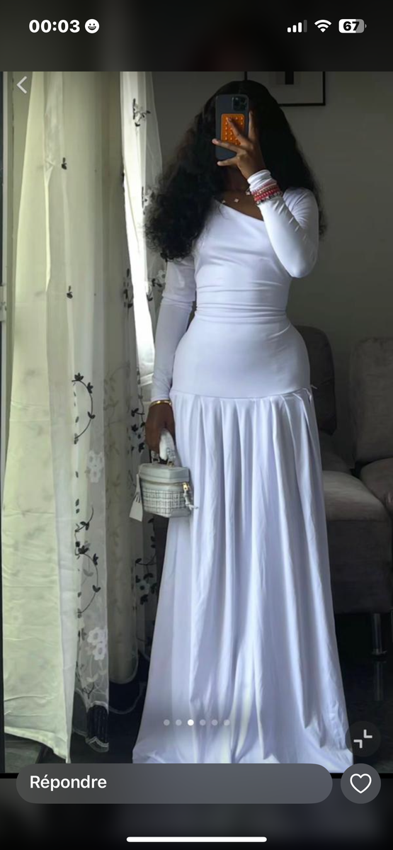 Robe élégante longue