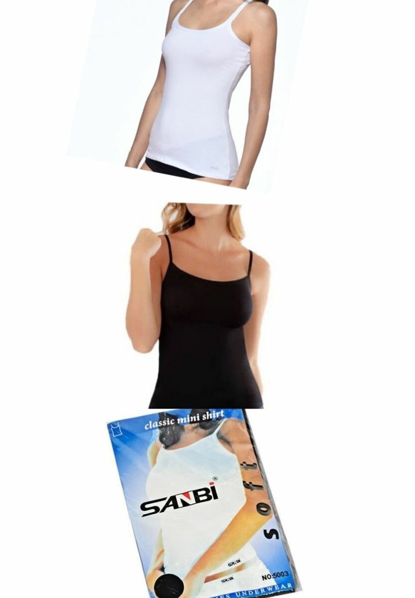 Lot de shorties et camisoles femme