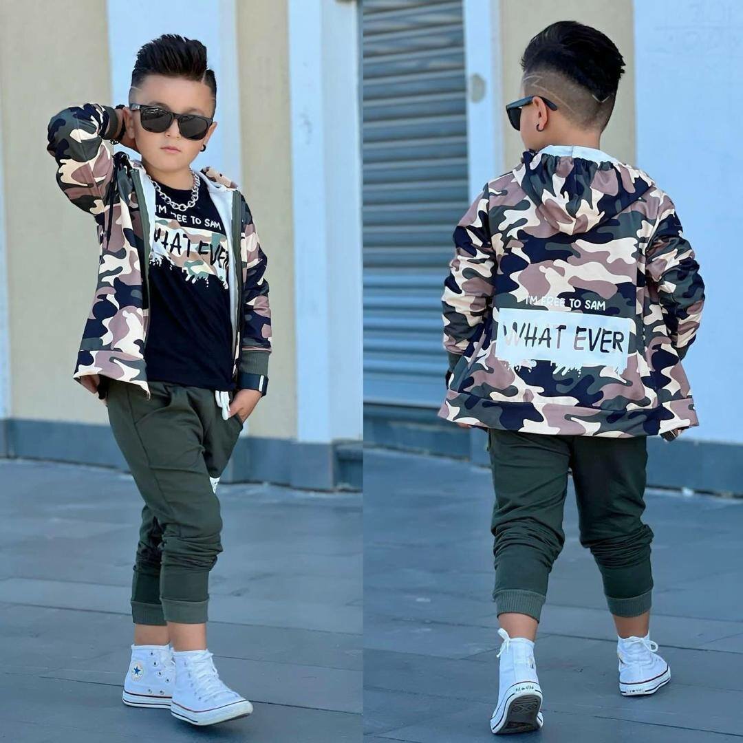 Tenue camouflage enfant