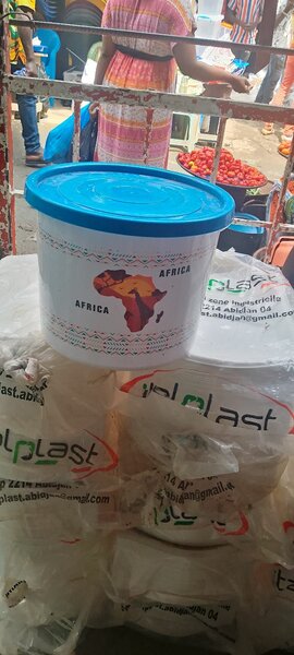 Seau en plastique 10 l