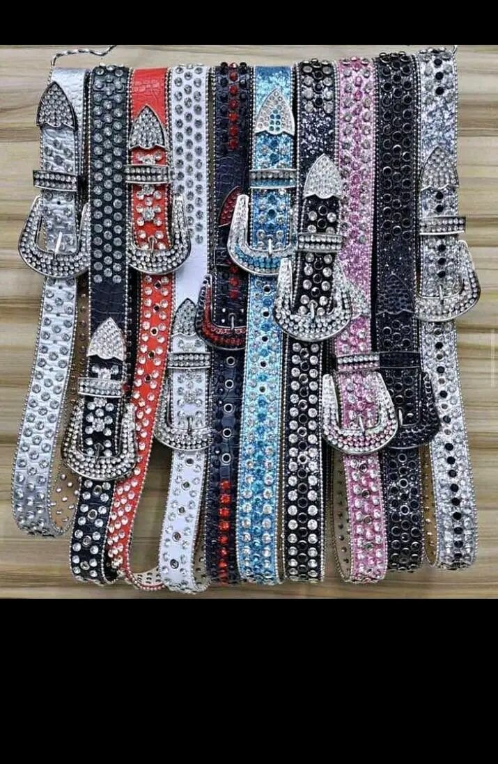 Ceinture femme strass tête de panthère