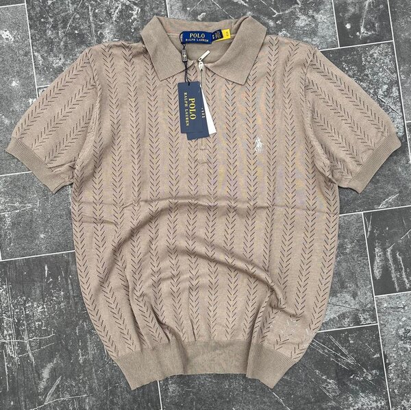 Polo en tricot pour hommes