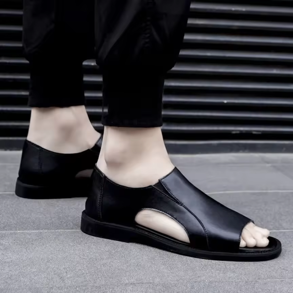 Sandales en cuir pour hommes