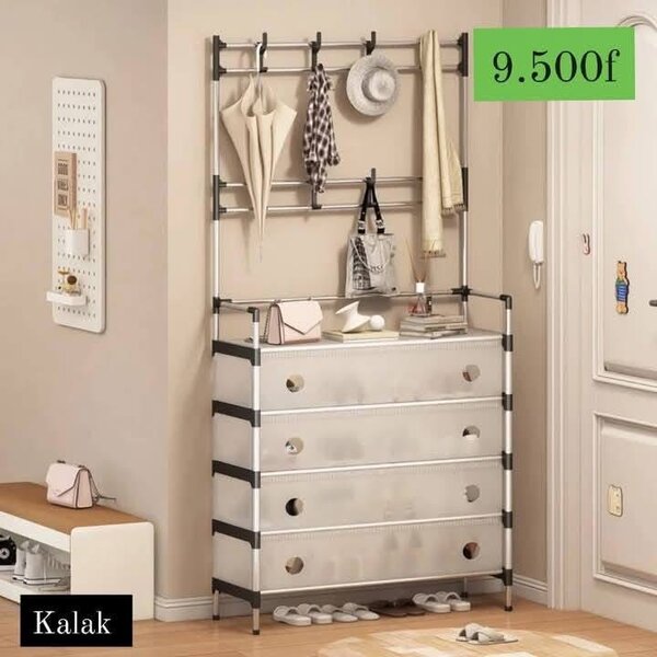 Rangement chaussures 4 étages