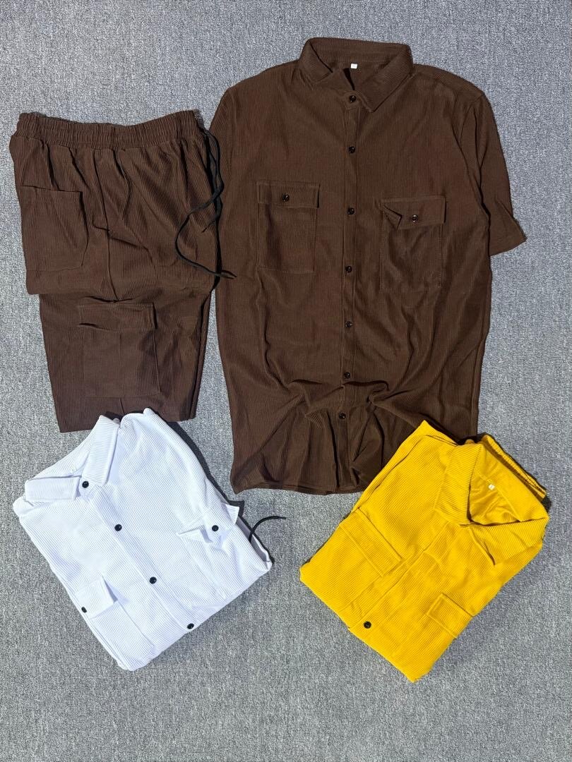 Ensemble Chemise et Short en Lin