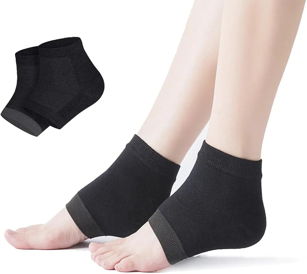 Chaussettes hydratantes talon