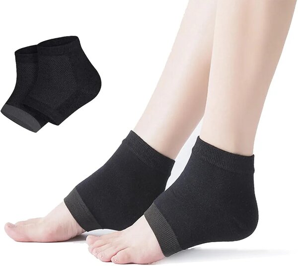 Chaussettes hydratantes talon